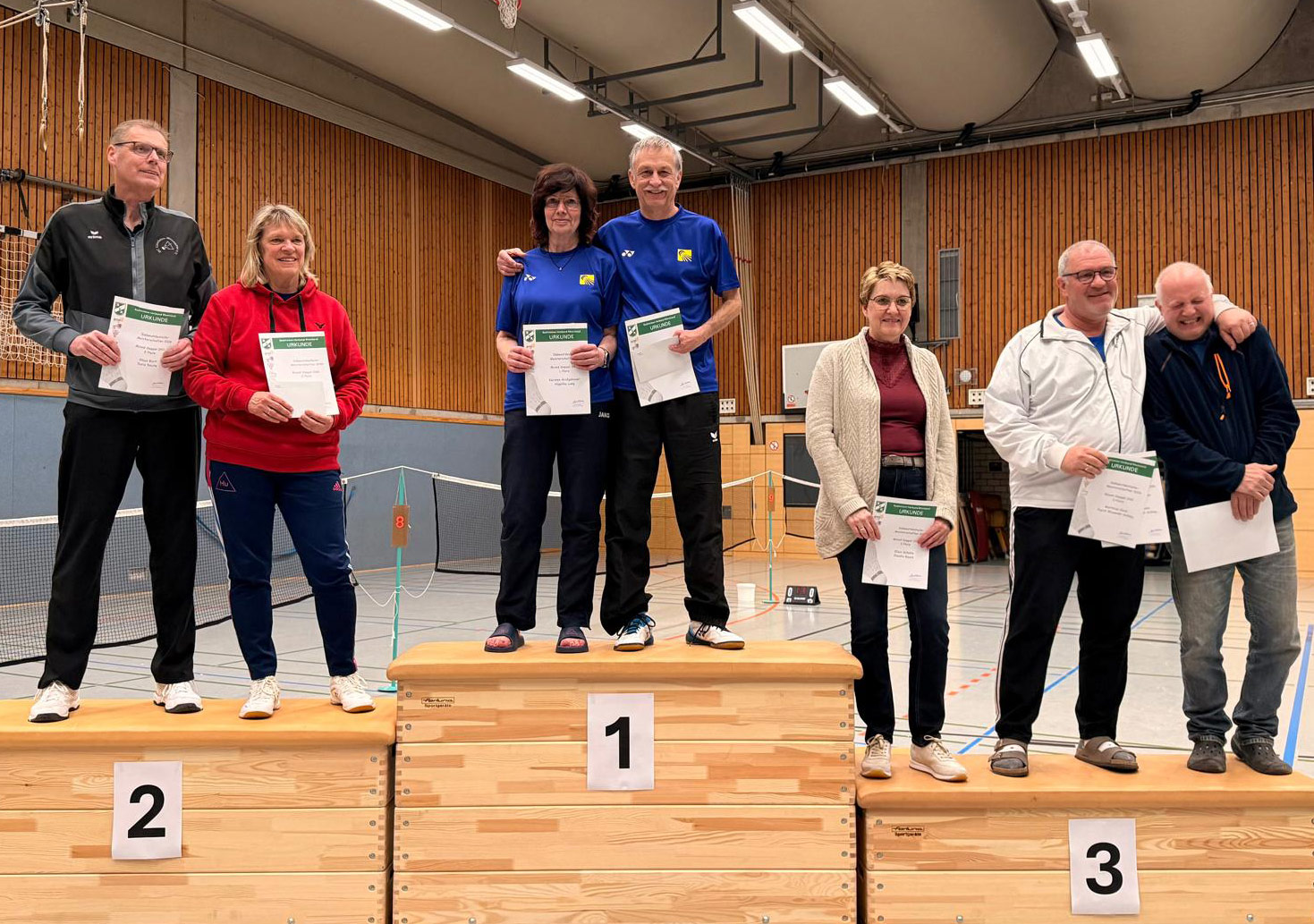 Siegerehrung Mixed O60